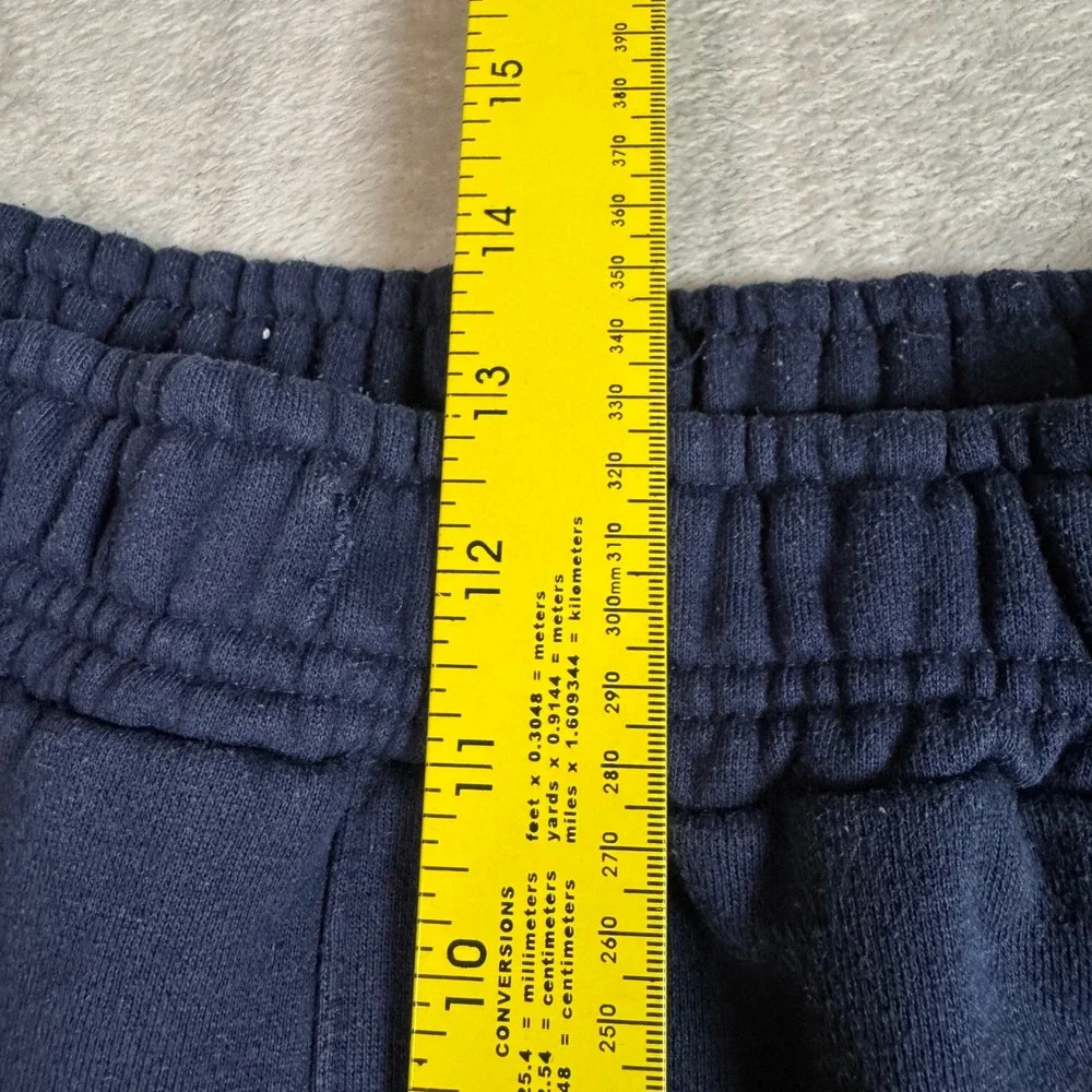 Polo Ralph Lauren Kids Navy Blue Fleece Sweatpants Size Medium Red Pony Logo